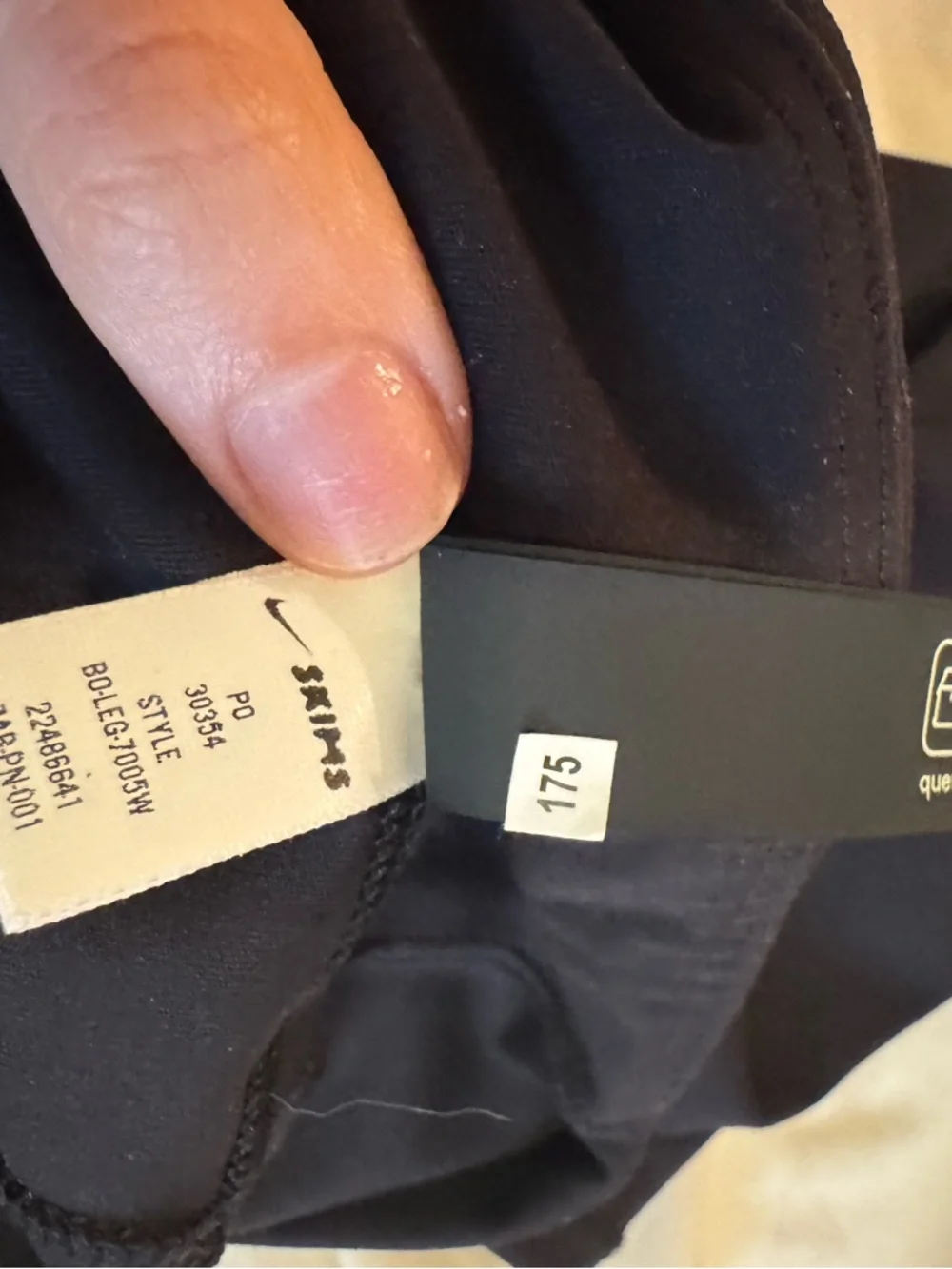 SKIMS x Nike  Black Seamless High-Waist Leggings - Picture 10 of 11